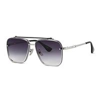 XFLSDHGD Nuevas Gafas de Sol de gradiente de Estilo 2025 Hombres fríos para Gafas Solas Vintage Oculos de Sol