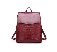 XFLSDHGD PU New Ladies Casual Shoulder Bag Fashion Wild Wild Dual-Use Multi-Function Travel Mackpack