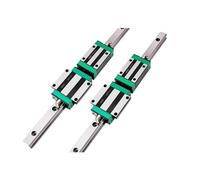 XFLSDHGD Rail Lineal HGR15 /20/25 2 PCS Rail de guía Lineal + 4pcs Carriae de Bloque Lineal (900 mm)