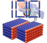 XFLYP 100 Piezas Foam Bullet Darts, 7.2cm Balas Dardos para Nerf para Nerf N-Strike Elite Serie Pistolas Blasters de Juguete, Munición de Espuma de Juguete Armas y Proyectiles Accesorios