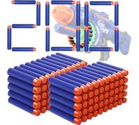 XFLYP 200 Piezas Foam Bullet Darts, 7.2cm Balas Dardos para Nerf para Nerf N-Strike Elite Serie Pistolas Blasters de Juguete, Munición de Espuma de Juguete Armas y Proyectiles Accesorios