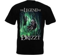 XFNPWYJUZ Drizzt Do'Urden T-Shirt Salvatore The Legend of Drizzt S-3XL Style Vintage T Shirt Short Sleeve Funny Top X-Small Mens