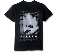 XFNPWYJUZ Men's Scream Movie Poster Short Sleeve T Shirt Men T-Shirt