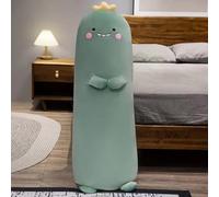 XFNWT Almohada Gigante de Peluche, Ultra Suave, Ideal para abrazar a Adultos y niños, Ideal para Dormir de Lado, decoración de Dormitorio y Regalos para aliviar la ansiedad.,Green-120cm