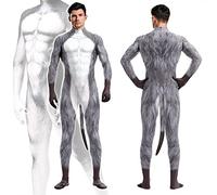 XFNWT Disfraz De Burro Hombre Disfraz De Halloween Mono Niños Adultos Mono De Animales Carnaval Mascarada Traje De Cuerpo Completo Para Fiesta Temática Trajes Para Juegos De Rol,Animal-Kids/L