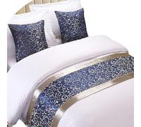 XFNWT Pie de Cama Decorativo para Hotel y hogar, Ideal para Colocar al pie de la Cama. No es una Colcha, Sino un Accesorio Decorativo Que realza el Ambiente del Dormitorio. Disponible,G-50 * 180cm