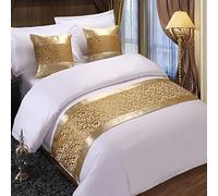 XFNWT Pie de Cama Decorativo para Hotel y hogar, Ideal para Colocar al pie de la Cama. No es una Colcha, Sino un Accesorio Decorativo Que realza el Ambiente del Dormitorio. Disponible,C-50 * 240cm