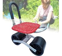XFParts Asiento de jardinería con Ruedas, Altura giratoria de 360 Grados Altura Ajustable Taburete de jardín, Autos de reparación, para Plantar y Recoger jardineros powerfully