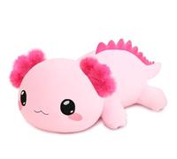 Xfrog Peluche de Axolotl Pesado, Gran Peluche contra los Miedos, Juguete De Tela Axolotl Rosa, Lindo Muñeco De Almohada De Abrazos para Niños, Niñas, Novias, 25 cm