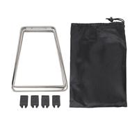 XFSLDOPRW Soporte Plegable para refrigerador, Soporte para refrigerador para Exteriores de Acero Inoxidable, Soporte para Caja de Camping a Prueba de Humedad con Bolsa de Almacenamiento,