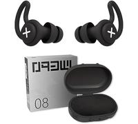 XFSRG 1 Piezas Tapones Oídos Ergonómicos Silicona Suave Reutilizables Aislamiento Acústico Estuche Portátil Reducción Ruido Dormir Estudiar