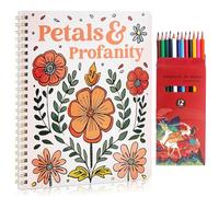 XFSRG 10 piezas grandes adornos de madera para pintar, formas de coches, flores y girasoles más 8 lápices de acuarela para adultos y niños, kit de bricolaje para creación artística (flor)