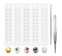 XFSRG 100 Parches Ear Seeds Kit Semillas de Acupuntura para Orejas Masaje Auriculoterapia para Adultos Relajacion Alivio Estres Sueno con Pinzas Herramienta (Multicolor)