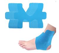 XFSRG 12 Piezas Cinta Kinesiologica Deportiva Precut Kinesiotapes Esparadrapo Deportivo Tape Venda Elastica para Tobillo (Azul)