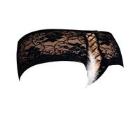 XFSRG 2 Piezas Bragas Sexy Mujer Encaje Tanga Florals Tangas Abierto Bragas Sexy Eróticos(XL)