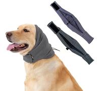 XFSRG 2 Piezas Cache Oreille Chien Antiespanto Calma Las Emociones Snood Chien Cómodo y Transpirable Aislamiento Térmico en Invierno