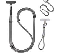 XFSRG 2 Piezas Cuerda para Movil Estilos Largo y Corto Cordon para Movil Ajuste Universal Ajustable Colgante Móviles con Clip de Sujeción Compatible con Múltiples Teléfonos Móviles