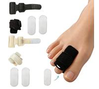 XFSRG 2 Piezas Férulas Correctoras Dedos Martillo Con Placas Aluminio Soporte Y 2 Férulas Dedos Ajustables Para Mujeres Y Hombres Para Apoyo Y Alivio