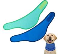 XFSRG 2 Piezas Pañuelo Refrescante para Perros Collar de Enfriamiento Ajustable Mascotas Verano Bandanas Refrescantes para Perros Medianos y Grandes Actividades al Aire Libre