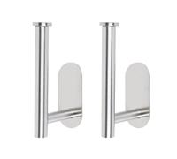 XFSRG 2 Piezas Soporte Barra Cortina Dorado Elegante para Decoración del Hogar Accesorios Modernos para Cortinas (Silber)