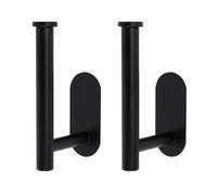 XFSRG 2 Piezas Soporte Barra Cortina Dorado Elegante para Decoración del Hogar Accesorios Modernos para Cortinas (Schwarz)