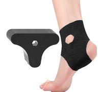 XFSRG 20 Piezas Tobillo Esparadrapo Deportivo Precut Cinta de Kinesiotape Elástica Resistente al Agua Tape para Deportes (Negro)