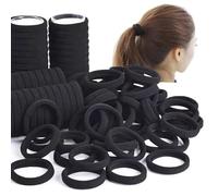 XFSRG 200 Piezas Gomas Del Pelo En Algodón Suave Formato Mini Sin Metal Ideal Como Sostén Cola De Caballo Para Mujeres Y Niñas