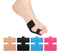 XFSRG 24 Piezas Cintas de Kinesiología para Juanetes Precortadas para Dedos de los Pies y Pies Esparadrapo Deportivo Accesorios de Apoyo