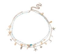 XFSRG 3 Piezas Cadena de Cintura para Mujer Estilo Boho con Conchas
