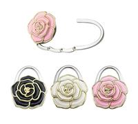 XFSRG 3 Piezas Canchos de Bolsa para Mesa Colgador Bolsos Gancho Plegable con Antideslizante Gadgets Utiles para Carteras Joyas Llaveros y Bolsos Portátiles