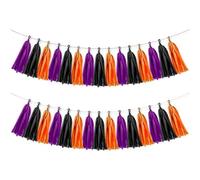 XFSRG 30 Piezas Decoracion Cumpleaños Flecos de Papel Guirnalda Decoracion Fiesta para Bodas Fiestas Cumpleaños y Halloween