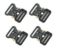 XFSRG 4 Piezas Hebillas Cinturon Reversible Moderno de Metal Resistente Cierre para Hombre Mujer Cinturones Militares