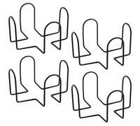 XFSRG 4 Piezas Organizador de Posavasos de Hierro Estante Decorativo Vintage Soporte Soporte Almacenamiento Posavasos Soporte para Posavasos