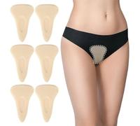 XFSRG 6 Piezas Corrector De Dedos De Camello Camel Toe Slip Reutilizable Sin Costuras Protector De Dedos Camel para Mujer Leggings Y Trajes De Baño