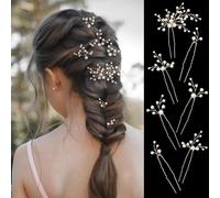 XFSRG 7 Piezas Adorno para el Cabello de Novia Horquillas Pelo Boda Perlas Tocado de Novia para Mujer Niñas y Damas de Honor