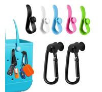 XFSRG 7 Piezas Deojtga Charm para Bogg Bolsa Decoración Dijes de Inserción Extraíbles Colgar Llavero para Bolsa Playa Goma Fiestas