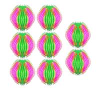 XFSRG 8 Piezas Atrapa Pelos Lavadora Elástico Suave Recoge Bolas para Lavadora Multifuncional Pelos Mascotas para Camisetas Jerséis y Chaquetas