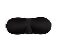 XFSRG Antifaz para Dormir Hombre de Poliéster con Diseño Ergonómico Almohada de Viaje Perfecta para Aviones Trenes y Siestas(Negro)