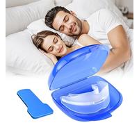 XFSRG Antironquidos Para Dormir Férula de Descarga con Estuche Portátil Anti Ronquidos Para Noche Para No Roncar de Noche Ideal Para Hombres y Mujeres