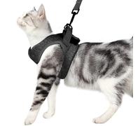 XFSRG Arnes Gato Cómodo y Transpirable Evita Que Se Wscape Cierre de Velcro Resistente Ajustable Accesorios para Mascotas