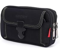 XFSRG Bolsa Cintura Táctica para Teléfono Móvil Funda Cinturón Herramientas Pequeñas de Multiusos Bolsa Teléfono al Aire Libre Ideal para Deportes Senderismo Camping (A)