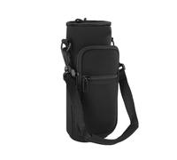 XFSRG Bolsa para Funda Porta Botellas Cilíndrica Bolsa Porta Botella de Agua Tumbler Termica con Correa Funda Botella de Agua con Correa y Bolsillo