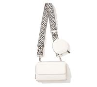 XFSRG Bolso Bandolera Mujer Piel PU Bolso para Movil Correa Ancha Ajustable Bolsos Bandolera para Mujer Damas Compras, Viaje y Trabajo con Monedero Pequeño（Blanco）