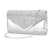 XFSRG Bolso de Fiesta Clutch Noche sobre Fiesta de Mano Boda Clutch Rectangular Bolso Bandolera Mujer Boda