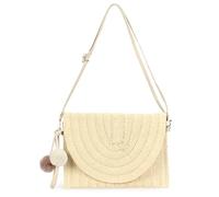 XFSRG Bolso De Playa Bolsa De Verano Mujer Bolsos Paja Bolso Bandolera Mujer Clutch Fiesta Boho Chic De Hombro De Paja Bolsitos Para Moviles Regalos Para Niñas(Beige)