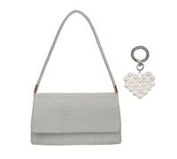 XFSRG Bolso Mujer de Mano Brillante para Fiesta Elegante Clutch de Noche con Purpurina Bolso Bandolera de Moda para Eventos Especiales Ideal para Mujeres Modernas