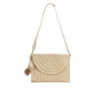 XFSRG Bolso Playa Mujer Bandolera Rafia Tejido Bolso Verano Paja Bolsa Hombro Clutch Crossbody para Vacaciones Viaje Compras