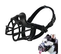 XFSRG Bozal para Perro Plástico Suave con Ventilación Seguridad contra Mordidas Lameduras Fácil de Usar Cómodo Práctico para Entrenamiento Higiene y Espacios Públicos