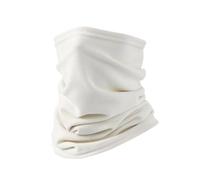 XFSRG Braga Cuello Térmica de Invierno - Máscara Cortaviento y Calentador de Cuello para Ciclismo Moto Esquí y Senderismo Unisex Cálida y Transpirable (Blanco)