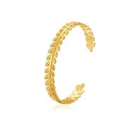 XFSRG Brazalete Dorado Mujer Elegante Diseño Moderno Pulsera Mujer Bisutería Moda para Todas las Ocasiones (Oro 3)